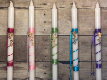 Load image into Gallery viewer, Cross, Branch, and Mati Collection - Easter Candle/lambatha