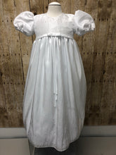 Load image into Gallery viewer, Silk Christening/Baptismal gown